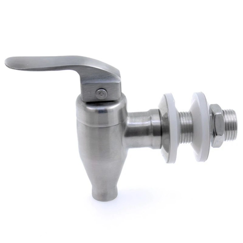 Beverage Dispenser Spigot Beverage Dispenser Replacement Spigot Stainless Steel Polished Finished Water Dispenser Replacement Faucet Fits Berkey and Oth
