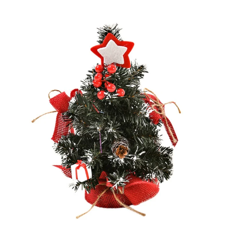 Лидер продаж 50/40/30 см рождественские мини-елки рождественские украшения маленькие древовидные помещен на рабочем столе, для рождества, фестивалей, украшения дома