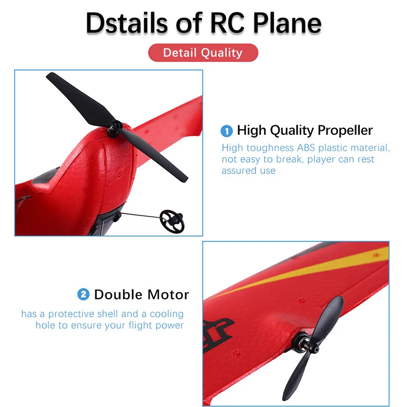 Z50 RC самолет 2 4G беспроводные воздушные самолеты EPP Пена встроенный гироскоп Glider