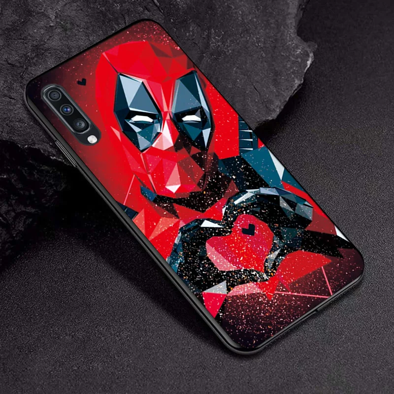Чехол для samsung A10, A20, E, A30, A40, A60, A50, A2 Core,, Железный человек, черный, ТПУ, чехлы для телефонов, для samsung A70, A30S, A50S, A70S, чехол - Цвет: TPUBLK665
