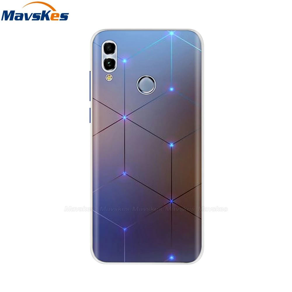 Huawei Honor 10 Lite чехол мягкий силиконовый милый ТПУ задняя крышка для Fundas huawei P Smart /Honor 10 удобный телефонный футляр сумки - Цвет: 34