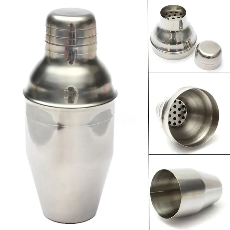 ELEG-5Pcs 750 мл из нержавеющей стали шейкер для коктейлей Jigger бар Миксер для напитков набор инструментов