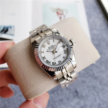 

2020 New Rolex-Oyster Perpetual Stainless Steel with Calendar Simple Mechanical Watch Women's and Men's Casual Watch Gifts46