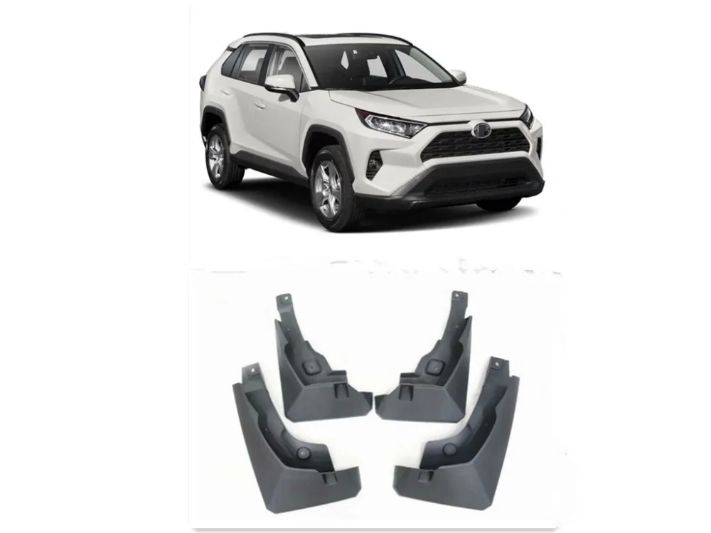 Новые брызговики брызговик s охранники PK38942K00TP для- Toyota RAV4 mudflaps Брызговики Передняя тыльная грязь щитки брызговики