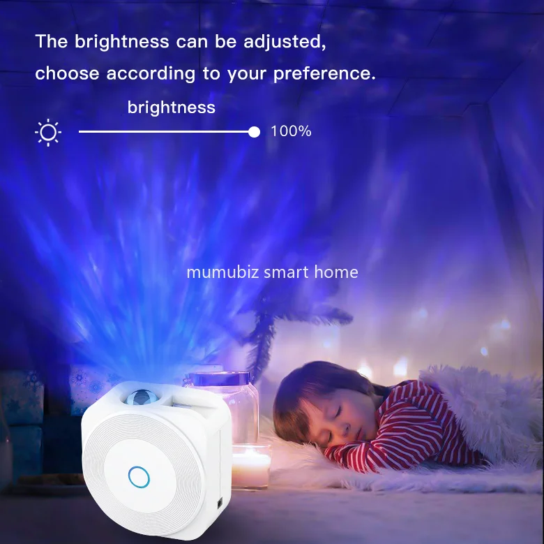Controle sem Fio com Música Controle de Voz Novo Atualizado Inteligente Estrela Projecter Tuya App Ritmo Sycn Nebulosa Projetor Via Alexa - Image 5