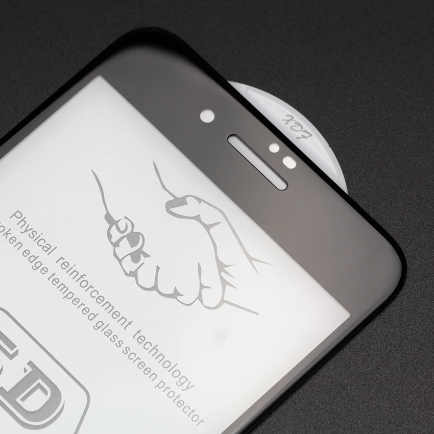 Закаленное 5d стекло с изогнутыми краями и полным покрытием экрана для iPhone 12 11 Pro X