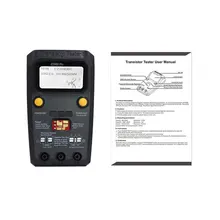 Testeur de Transistor polyvalent ESR02 pro, Triode de Diode, compteur de résistance de capacité LCD, ESR mètre MOS/PNP/NPN SMD testeur