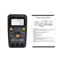 Testeur de Transistor polyvalent ESR02 pro, Triode de Diode, compteur de résistance de capacité LCD, ESR mètre MOS/PNP/NPN SMD testeur 