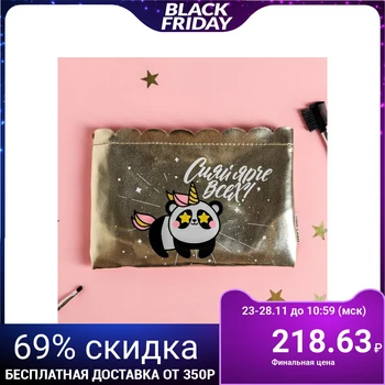

Cosmetic bag "Panda", imitation leather