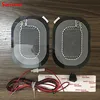 Universal DC 12V Car Electric Mirror Glass Heated Pad Mat Defoggers Remove Frost Side Mirror Glass Heat Heated Pad x 2pcs/Set ► Photo 1/6