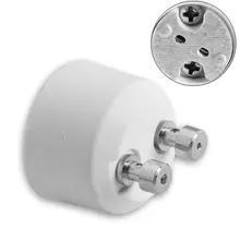 Аксессуары гнездо база лампа адаптер тестирование дома Plug белый прочный безопасный профессиональный Gu10 к Mr16 держатель лампы керамика