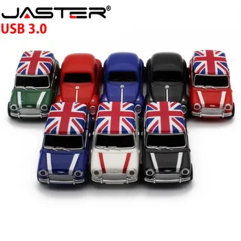 

JASTER Symulacja samochodu 64GB USB, Mini Kreatywny Cooper Samochody Modelu usb 3.0 flash memory stick pen drive 4GB16GB 32G