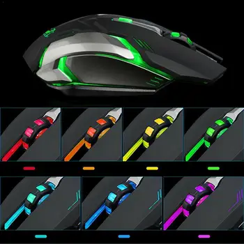 

Rechargeable T1 Wireless Silent LED Backlit USB Optical The Ergonomic Mouse Mouse Surfing Mouse Gaming Gaming B4T2