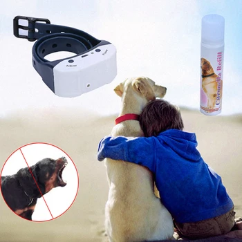 

Dog Spray Collars Rechargeable Dog Training Collar Pet Control No Barking Collar Professional Pets Training Tool Trainer