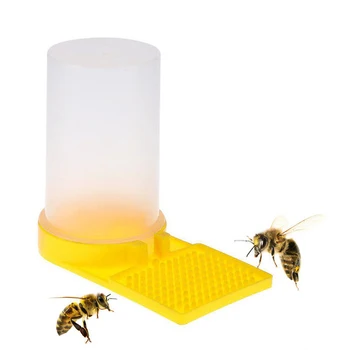 

Plastic Feeding Feed Waterer Box Cup Beekeeping Tools Bee Top Feeder Bee Plastic Watering Feeder Hot Sale Agriculture Equipment