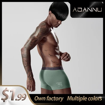 

Long boxer Cotton Letter Low waist Sexy Men Underwear Boxer Shorts Fashion Lingeries Mens Boxershorts Underware Boxers Gift
