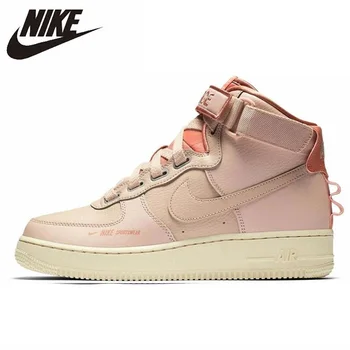 

Original Sneakers Nike Air Force 1 AF1 HIGH UTILITY GS Women's Skateboarding Shoes Sports Wear Resistant Outdoor AJ7311-200