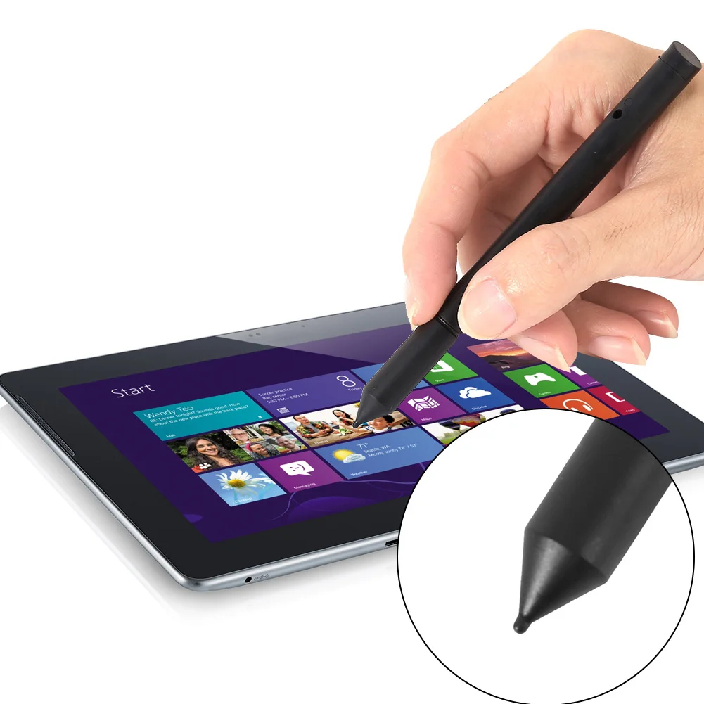 Стилус 2в1 ручка с сенсорным экраном для samsung Tablet Phone PC портативная сенсорная емкостная ручка s