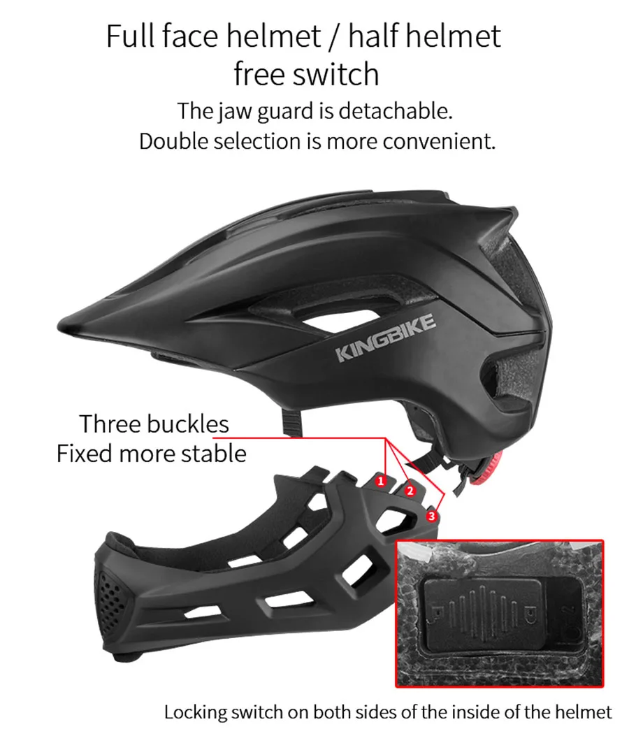 KINGBIKE Children Riding Helmet Bike Bicycle Cycling Skating Protection Safety MTB Bicycle Bike Helmet Kids Sport Cycling Helmet