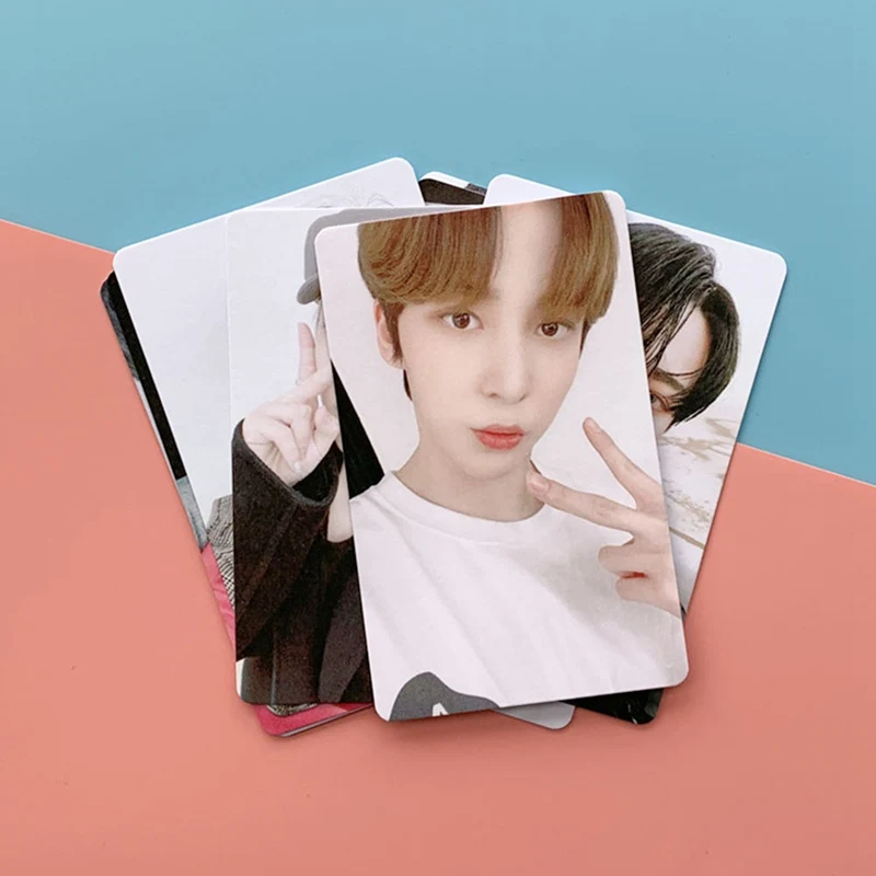 8Pcs/Set Kpop ATEEZ Photo Card Postcard Lomo Card For Fans Collection New Arrivals