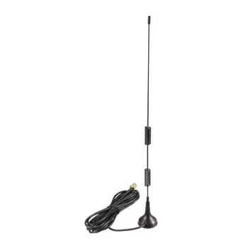 

uxcell GSM Antenna 9dBi RG174 3 M Extension Cable RP-SMA Male 700-1800MHz Magnetic Base