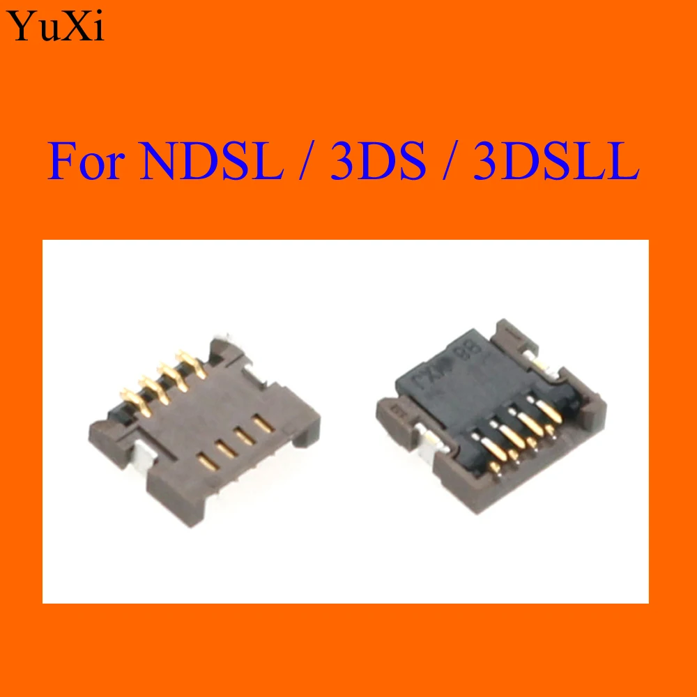 

YuXi For NDSL For DS Lite Touch Screen Ribbon Port Socket For 3DS / 3DS XL LL Repair 4 Pin Connector