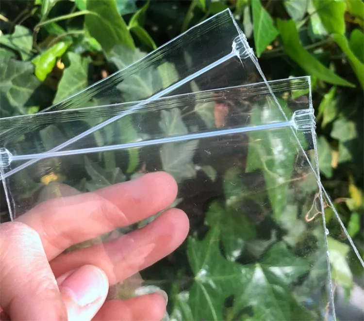 100pcs Resealable PP Super Clear Plastic Zip Lock Bags Antioxidant Jewelry Bracelet Headdress Fruits Eco-Friendly Gifts Pouches 4