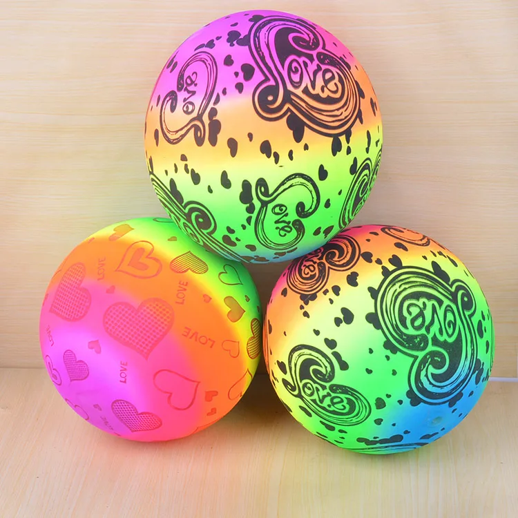 Игровые принадлежности Детские модели из плотного ПВХ материала pai qiu Rainbow Edition пляжный волейбол pai qiu цветочный мяч