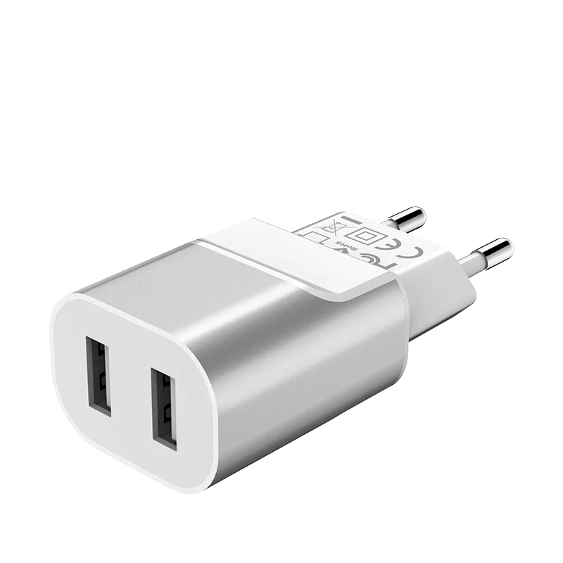 HOCO C47A 10 шт./лот 5 в 2.1A USB зарядное устройство для iPhone 11 Xs Max ЕС вилка настенное зарядное устройство адаптер для samsung Xiaomi huawei