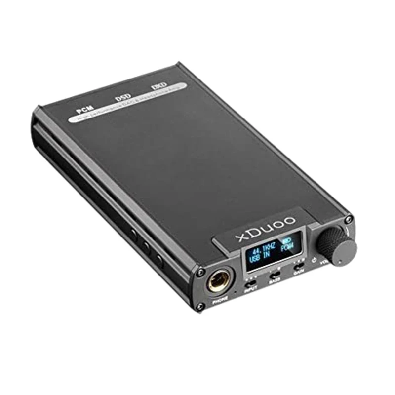 Xduoo XD05 Headphone Amplifier DAC Headphone Amplifier Portable USB Optical and Coaxial Decoding