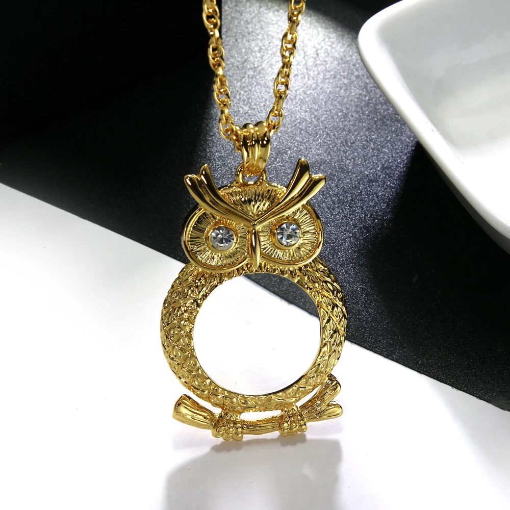 owl Magnifier necklace (2)