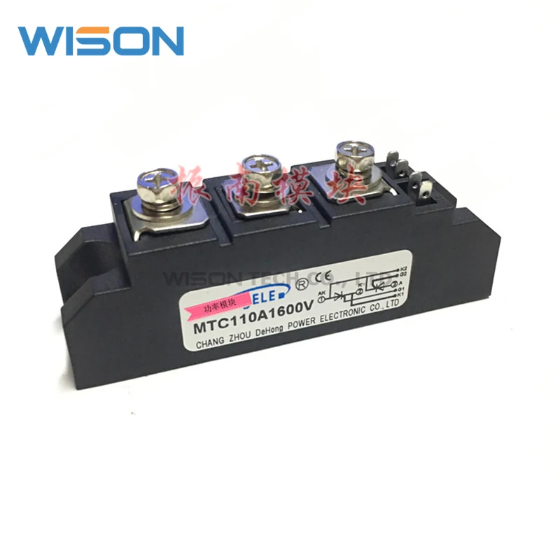 MTC110A1600V thyristor module MTC110A 1600V soft starter voltage regulator trigger board MTX110