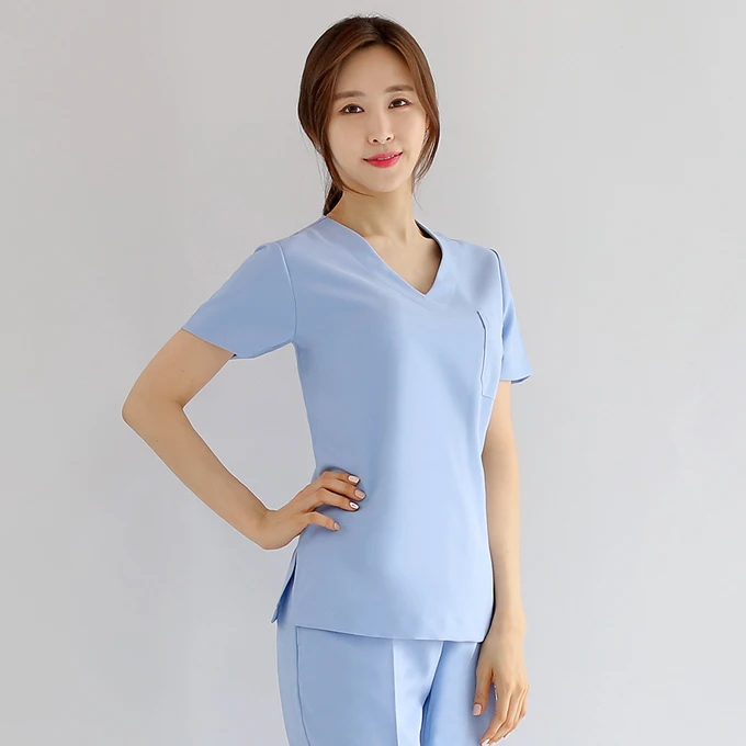 Korean plastic surgery hospital nurses wear medical cosmetology overalls tattoo overalls oral dental overalls