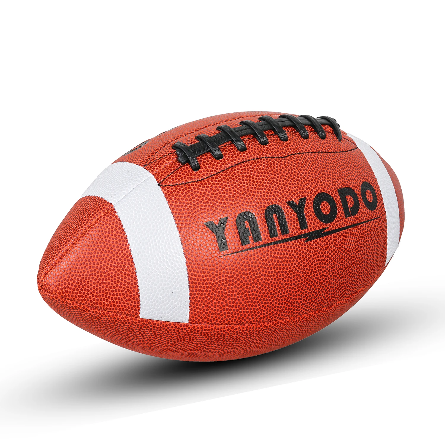 YANYODO Размер 9 Американский футбол, супер сцепление Композитный Футбол обучение и отдых игры, микрофибра кожаный чехол для молодежи