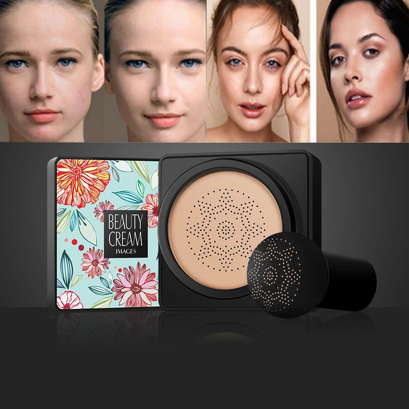 BB air cushion foundation, Грибная головка, CC крем, отбеливающий консилер, макияж, водостойкая осветляющая основа для лица, основа для макияжа