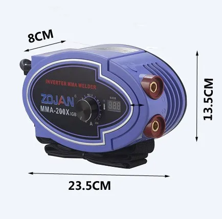 MM2-200X мини сварочный аппарат 220 В бытовой медь маленький инвертор постоянного тока 2,5/3,2 сварки