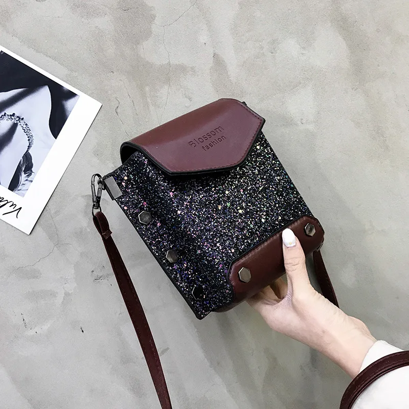 

Bag Women's 2020 New Style Fashion CHIC Shoulder Bag Women's Versatile INS Online Celebrity Small Black Bag Western Style WOMEN'