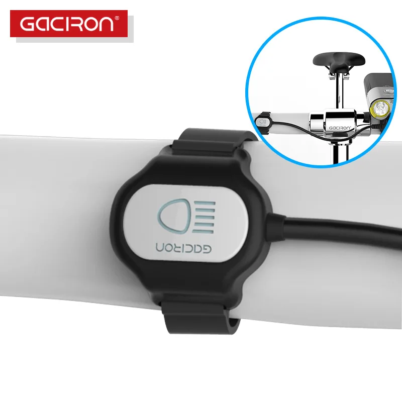 Светильник GACIRON для велосипедной головки с проводом и дистанционным переключателем для V9C 400/V9F 600/V9C 800/V9S 1000/V7S/V7D, велосипедный светильник, аксессуары|Велосипедная фара| | АлиЭкспресс
