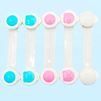 4Pcs/Set Baby Safety Door Lock Multifunctional Protable Kids Corner Protector Cartoon Pattern Child Finger Protector baby finger protector silicone stop door stopper lock pinch guard kids safety kids protector