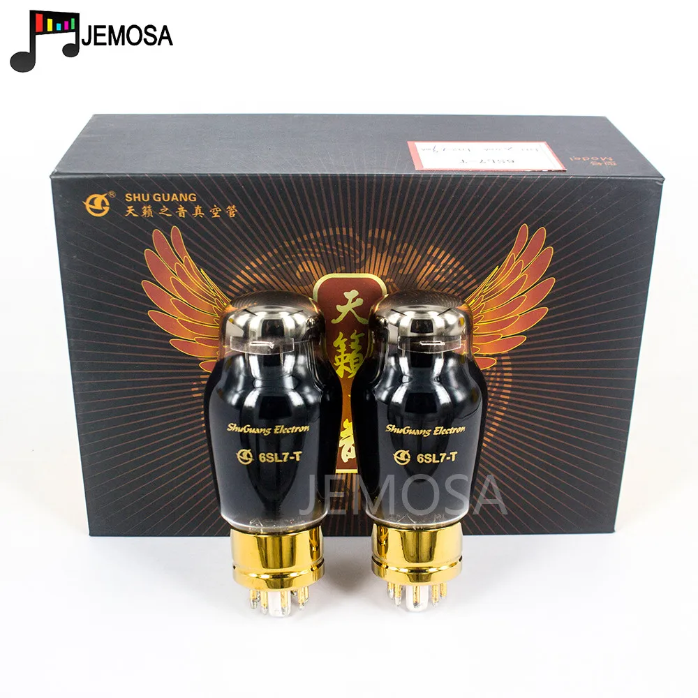 Вакуумная трубка SHUGUANG 6SL7-T замена 6SL7 6SL7GT 6N9P 6H9C VT229 CV1985 5691 6188 электронная Hi-Fi