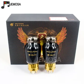 

SHUGUANG Vacuum Tube 6SL7-T Replace 6SL7 6SL7GT 6N9P 6H9C VT229 CV1985 5691 6188 Electron Tube HIFI Audio Vacuum Tube Amplifier