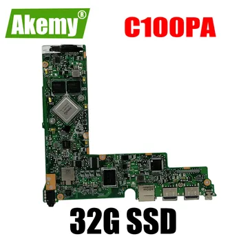 

C100PA Motherboard 4G RAM 32G SSD For Asus Chromebook Flip C100PA Laptop motherboard C100PA Mainboard