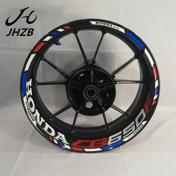 

Motorcycle Sticker CBR650F CB650F Reflective Motor Bike Rim Decal Waterproof Decoration Custom Inner Rim Declas Wheel Stripes