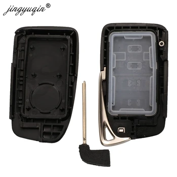 Jinyuqin 2/3/4 pulsante copertura Shell chiave auto remota per Lexus NX GS RX IS ES GX LX RC 200 250 350 LS 450H 300H sostituzione custodia chiave - Jinyuqin 2 3 4 pulsante copertura Shell chiave auto remota per Lexus NX GS RX