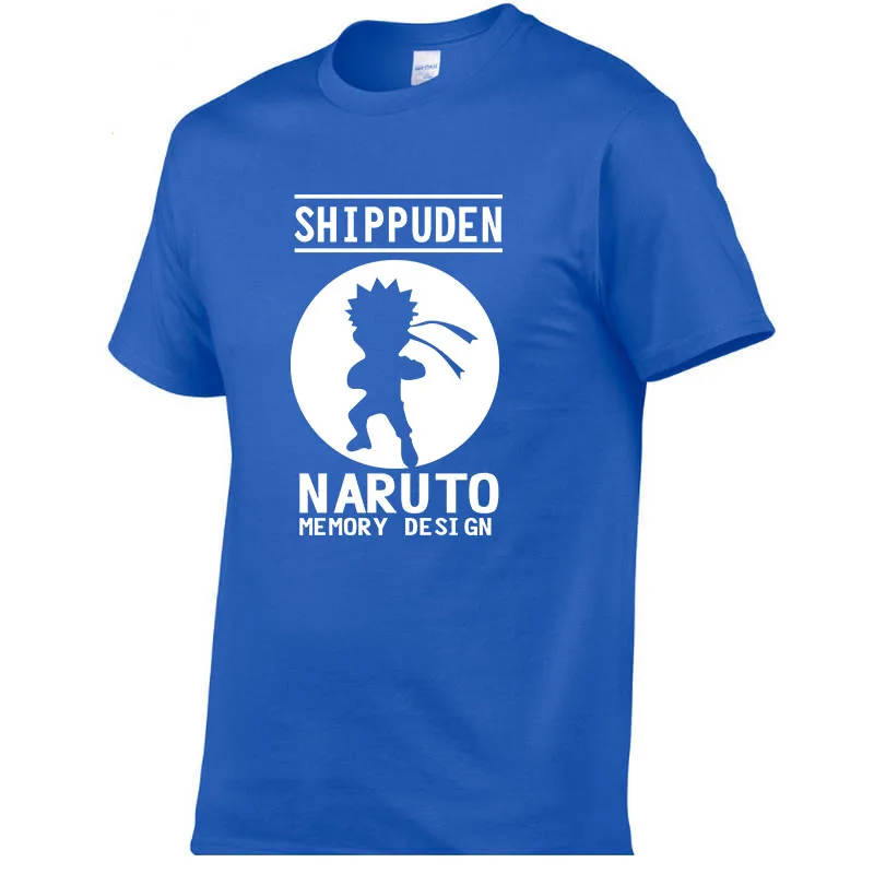 2019 brand new All-match Shirt Men's Summer cotton Tops BALR. Print T shirt Casual harajuku tshirt Fashion short sleeve Naruto | Мужская