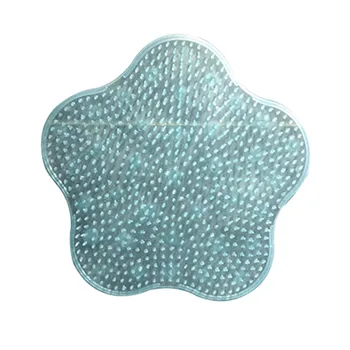 

Shower Foot Back Massager Mat Scrubber Cleaner Bathroom Non Slip Cushion with Suction Cup FPing