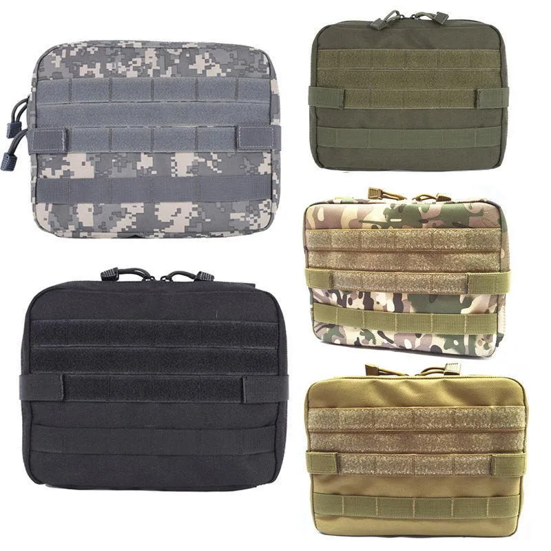 Тактическая Сумка Molle, большой нейлоновый органайзер для журналов, практичная сумка на пояс для телефона, сумка для путешествий, медицинская сумка для первой помощи, комплект