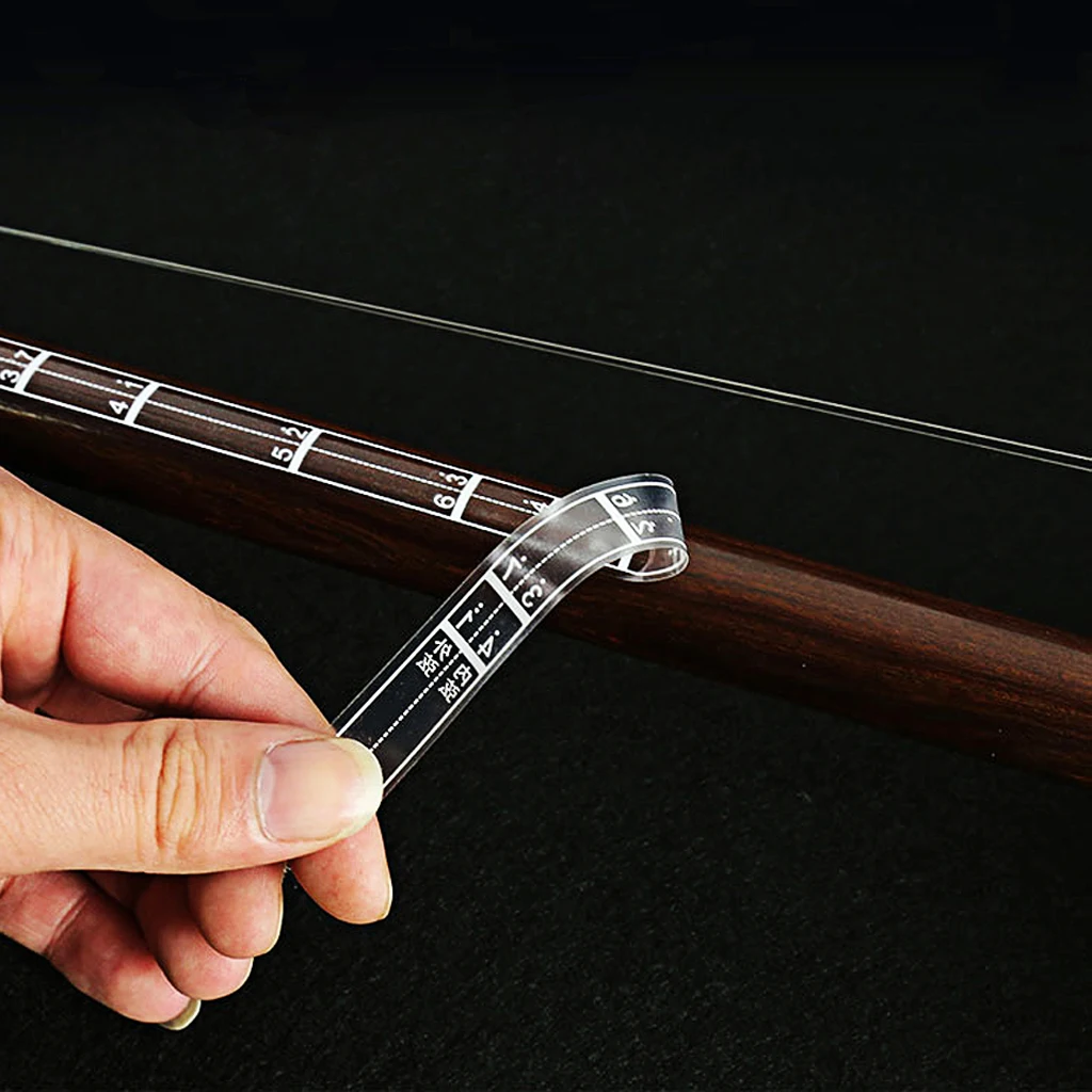 Erhu гриф Note-Erhu гриф Примечание наклейки Finger Лады карты наклейки для начинающих