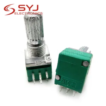 

5pcs/lot RK097G 5K 10K 20K 50K 100K 500K B5K with a switch audio 6pin shaft 15mm amplifier sealing potentiometer In Stock