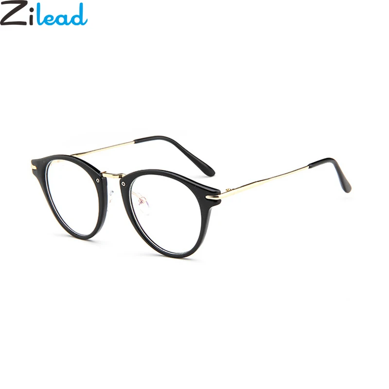 

Zilead Retro Round Glasses Frame Ultralight Transparent Frame Optical Sepectacle Eyeglasses For Women&Men Des Lunettes Unisex